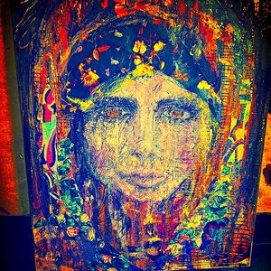 Piece of art signed by a young up and coming artist in Maine